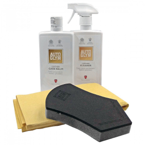 Skinnbehandlingspakke Autoglym Leather Clean & Protect Complete Kit 