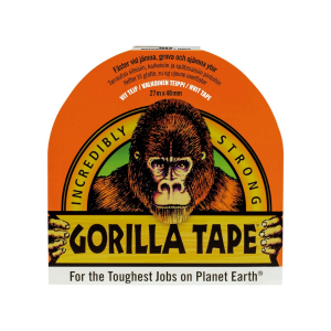 Vävtejp Gorilla Tape, Vit, 27 m x 48 mm