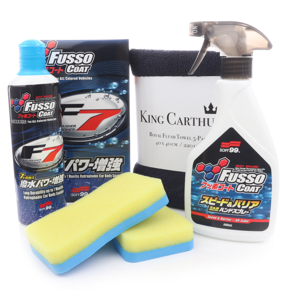Flytande Bilvax SOFT99 F7 Fusso Coat, 300 ml, STANDARD-paket (bild 2)