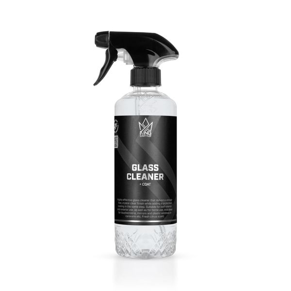 Glasrengöring KING CARTHUR Glass Cleaner + Coat, 500 ml, 500 ml
