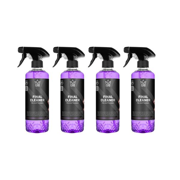 Djuprengöring KING CARTHUR Final Cleaner, 500 ml, 4 x 500 ml