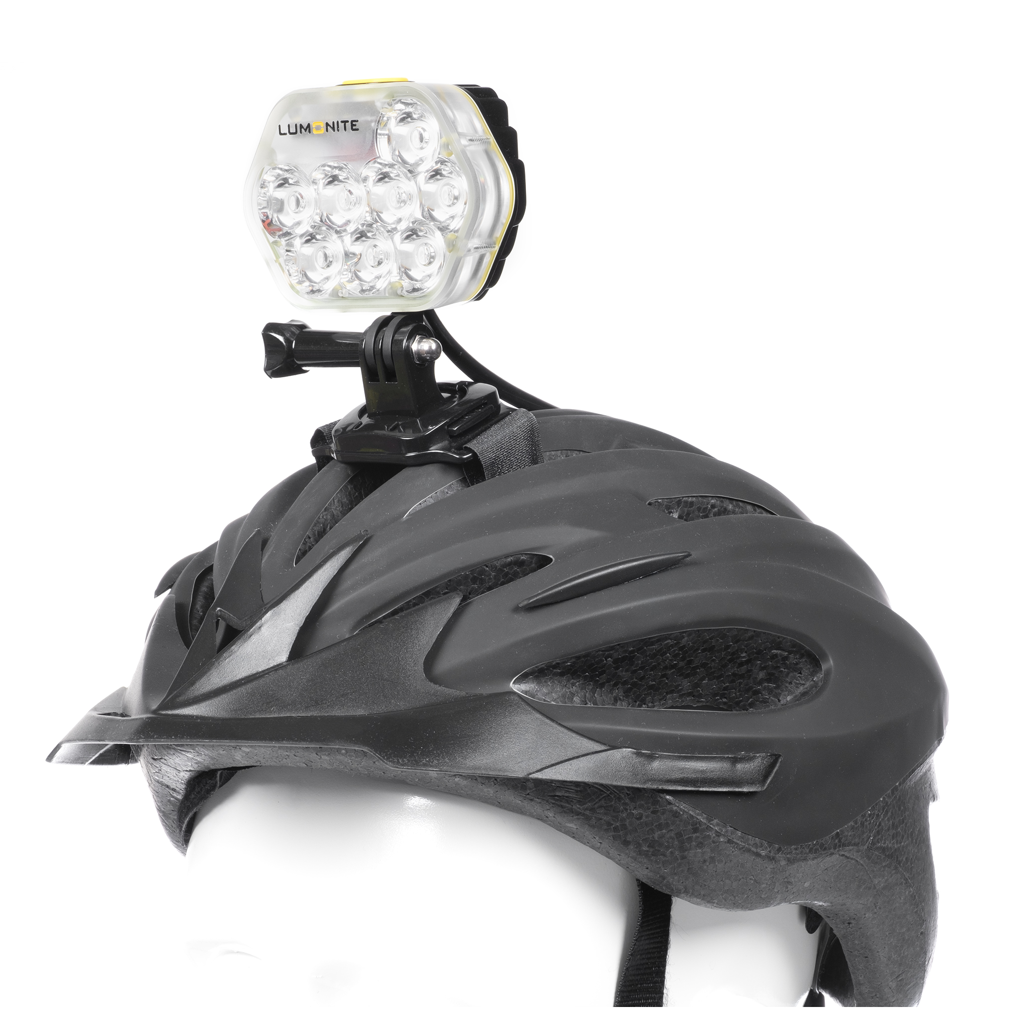 Cykelhjälmslampa LUMONITE Leader, 6838 lm (2023), Standard-paket
