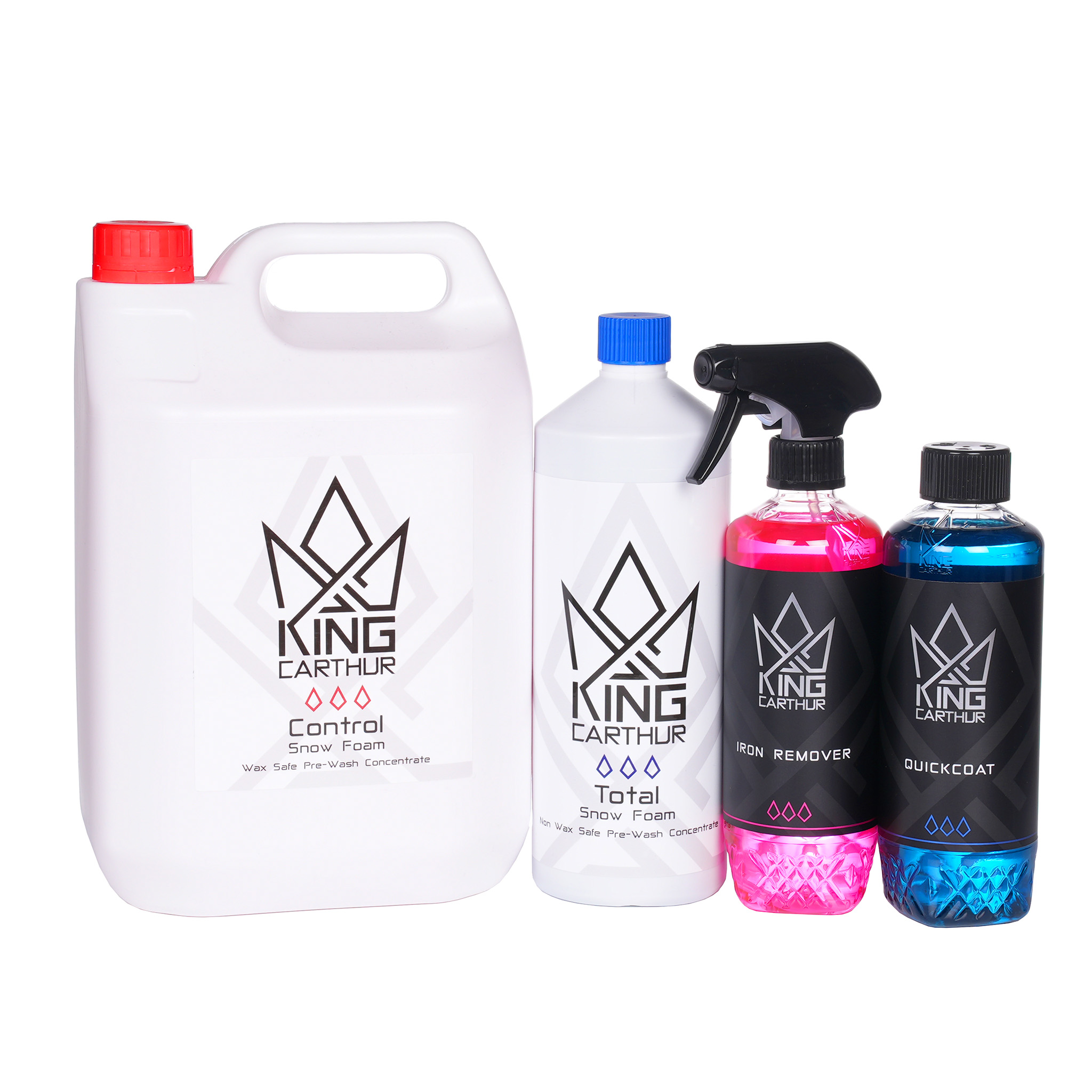 Pesuaine- ja suojausainesetti King Carthur 4 in 1, 4 in 1