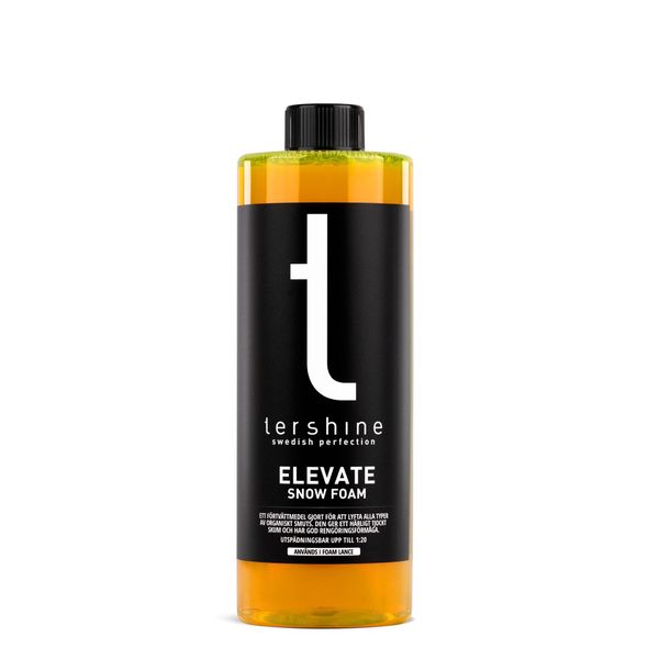 Förtvättsmedel TERSHINE Elevate Snow Foam - Skummande / Vaxsäkert, 1000 ml