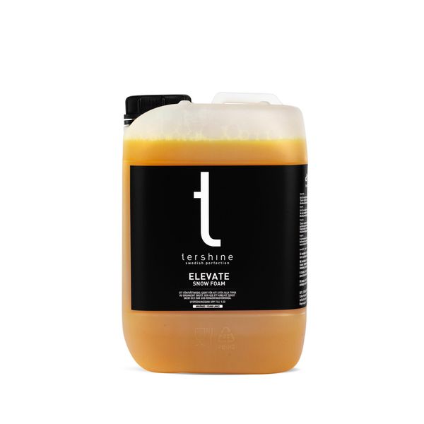 Förtvättsmedel TERSHINE Elevate Snow Foam - Skummande / Vaxsäkert, 5000 ml