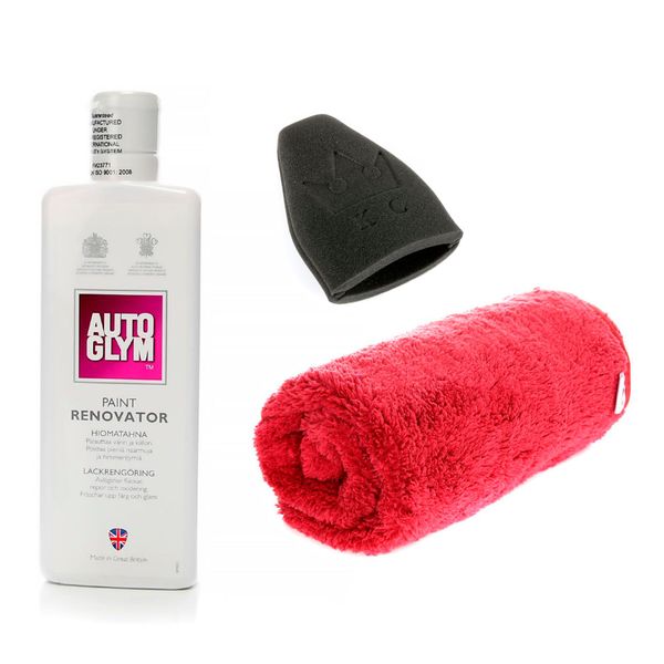 Pohjustusaine Autoglym Paint Renovator, 500 ml, Pohjustusaine + Levitin + Kiillotusliina