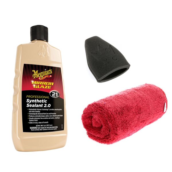 Autovaha Meguiars Mirror Glaze Synthetic Sealant 2.0, 473 ml, Vaha + Levitin + Kiillotusliina, 473 ml