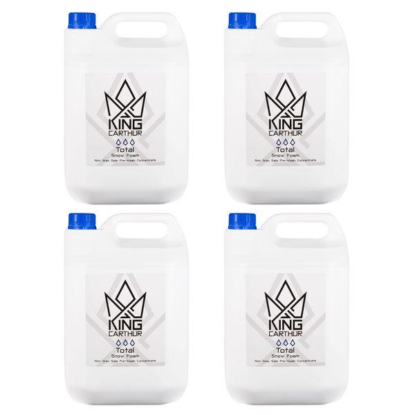 Esipesuaine King Carthur Total - Vaahdotettava / Liuotin, 4 x 5000 ml