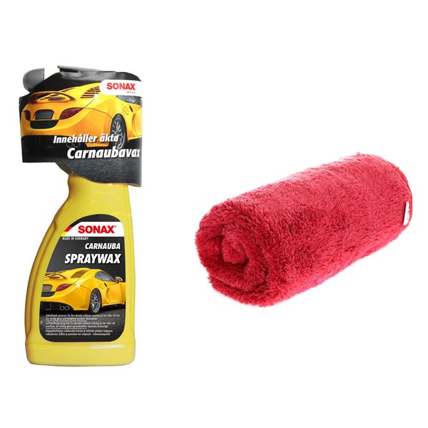Pikavaha SONAX Carnauba Spray Wax, 500 ml, Vaha + Kiillotusliina
