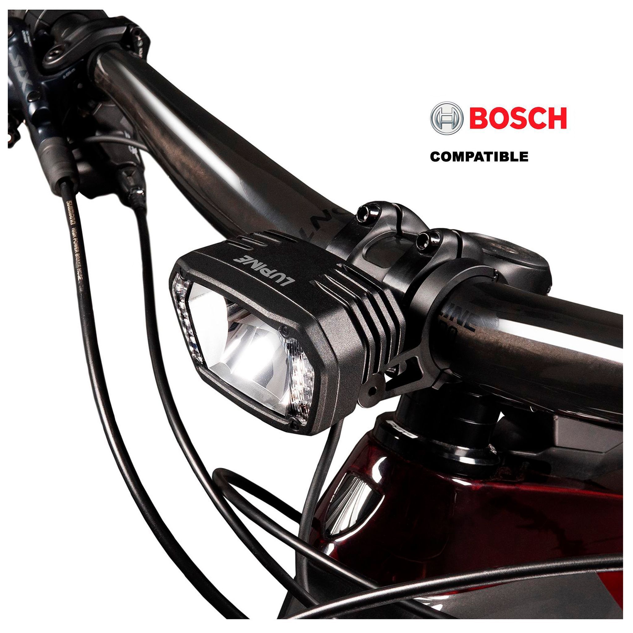 Sähköpyörän valo Lupine SL X - 2800 lm, Bosch Smart System (BES3)