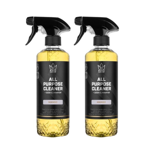 Interiörrengöring KING CARTHUR APC + Odor Eliminator Mango, 500 ml, 2 x 500 ml