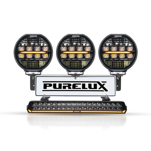 Auxiliary light kit PURELUX WRC 2, 816W / 46 000 lm - Complete set, WRC 2, 46 000 lm afbeelding 1