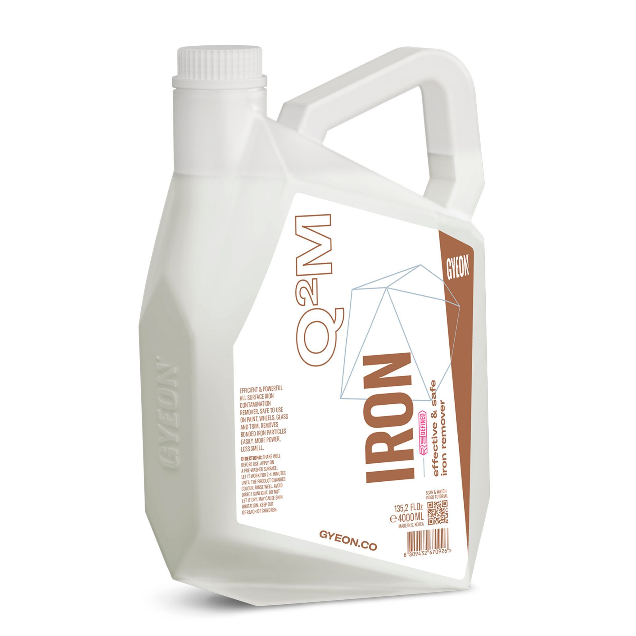 Raudanpoistoaine Gyeon Qm Iron Redefined, 4000