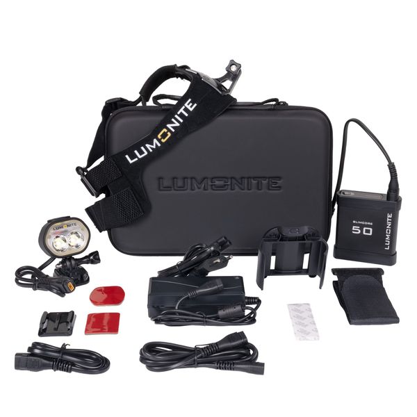 Ski helmet light LUMONITE Air2 - 2489 lm / Rechargeable afbeelding 1