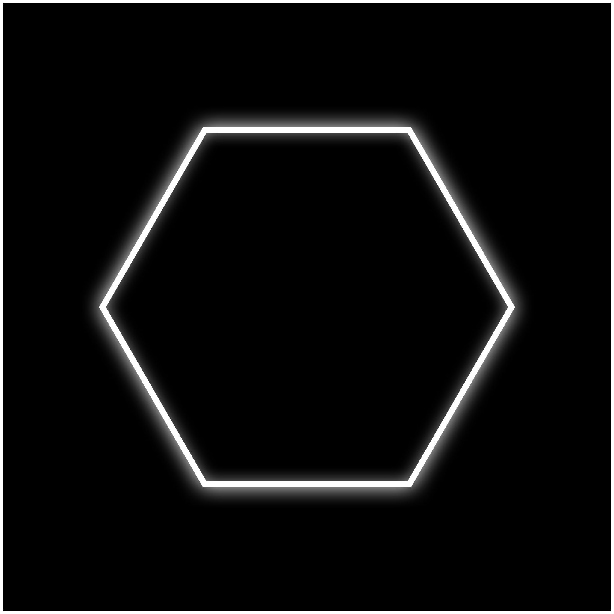 Hexagon-valo Dr Dirt Garage Sky Gen2, Single Hexagon, 105 x 115 cm