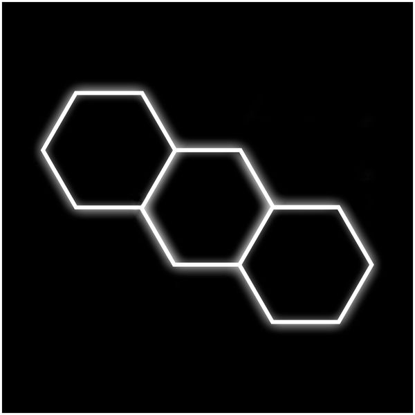 Hexagon-valo Dr Dirt Garage Sky Gen2, 3 Grid System, 95 x 246 cm