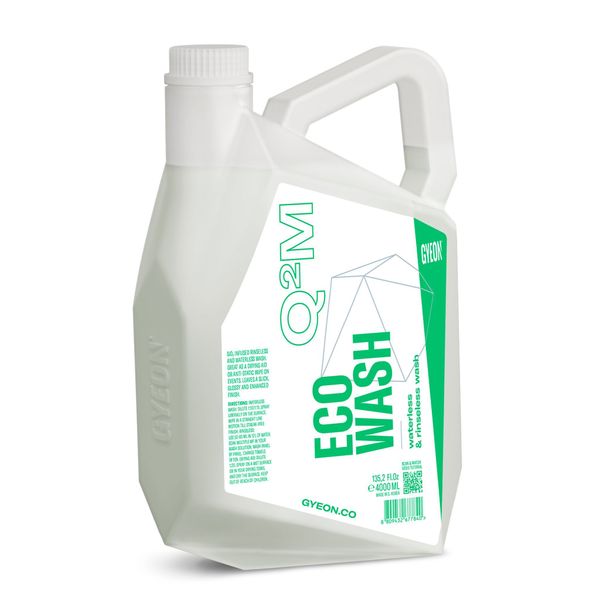 Vedetön pesuaine Gyeon Q²M EcoWash - Pinnoittava, 4000 ml / Kanisteri