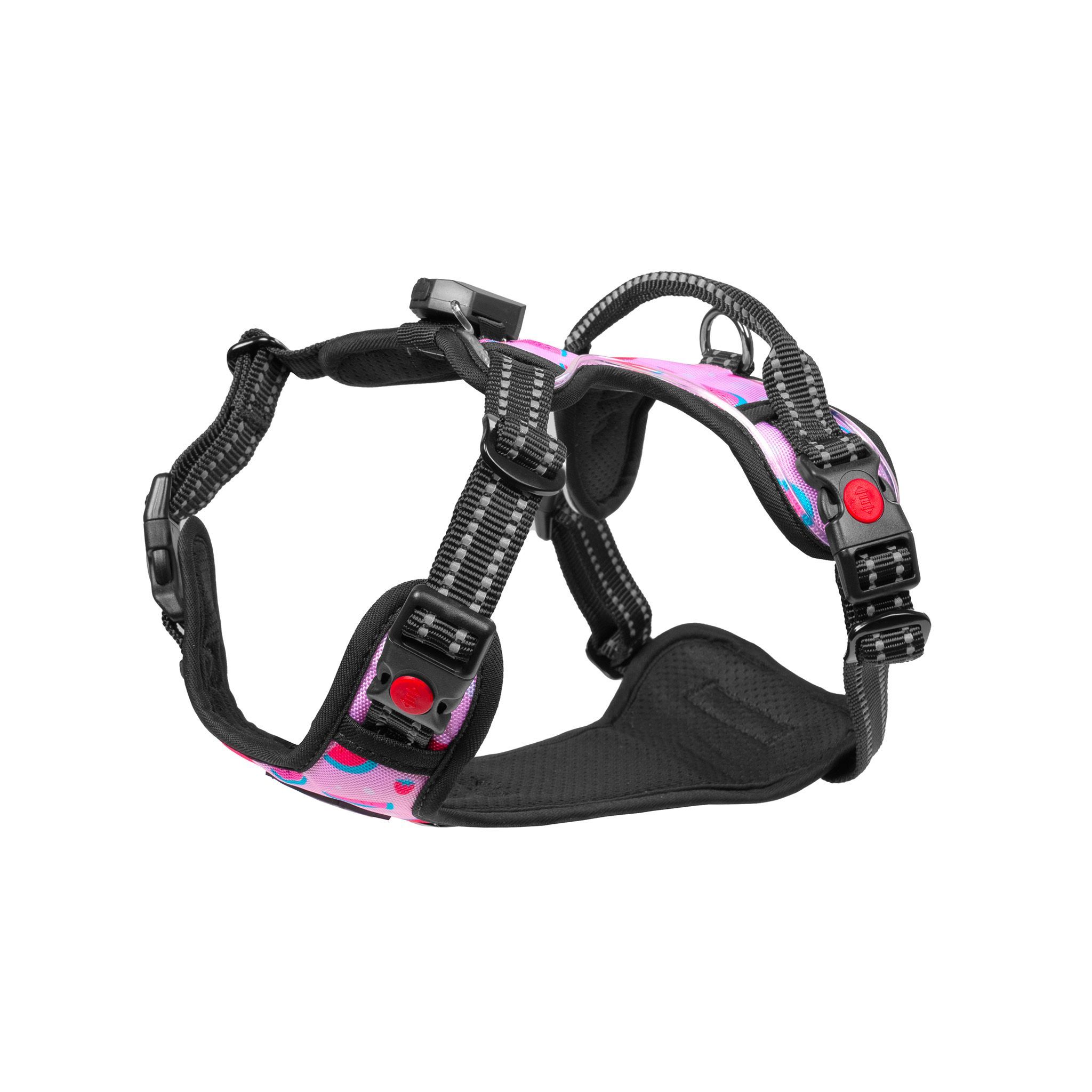 Läs mer om Sele Light5 Doggo LED Harness, Pink, M