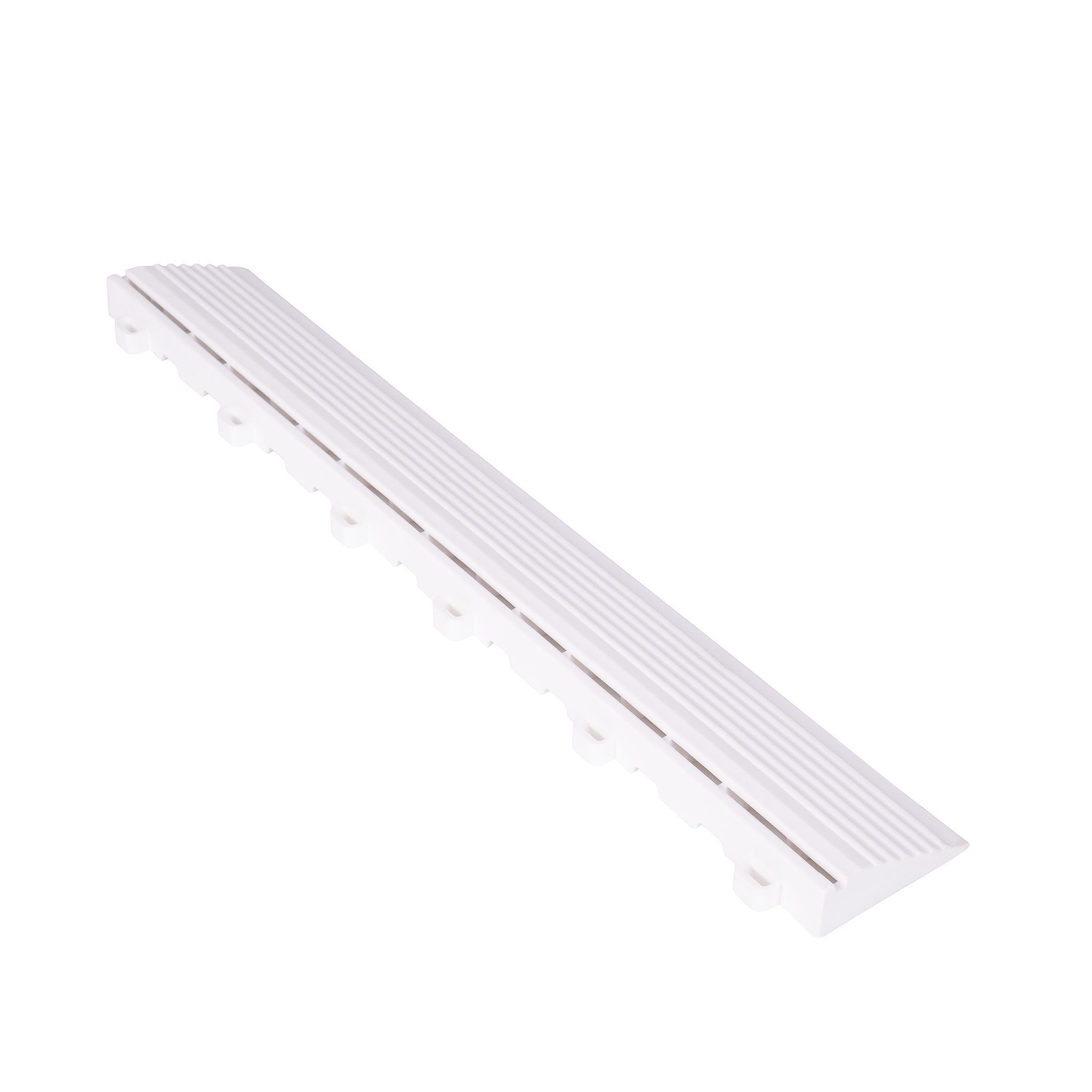 Lattiapäällysteen reunalista Dr Dirt Garage Plaza HD, Naaras, Valkoinen | Alk. 4,90 €
