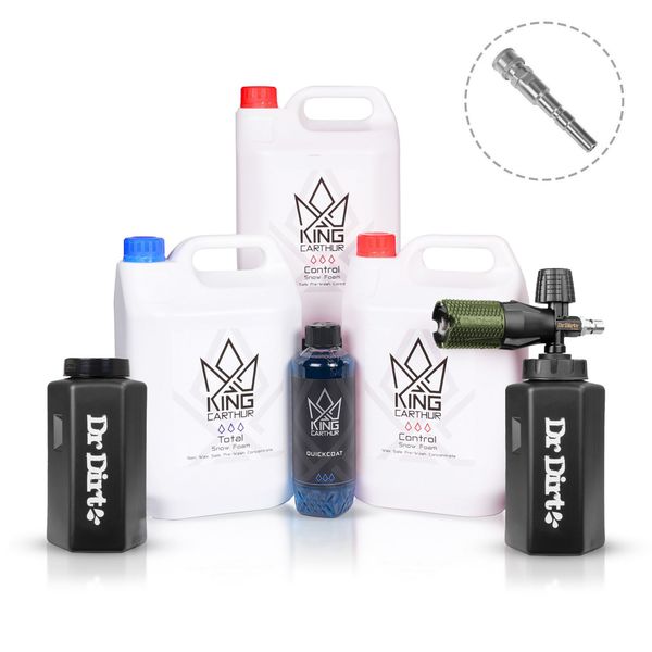 Skumtvättpaket PRO - DELUXE, D12 (Kränzle Quick Connection)