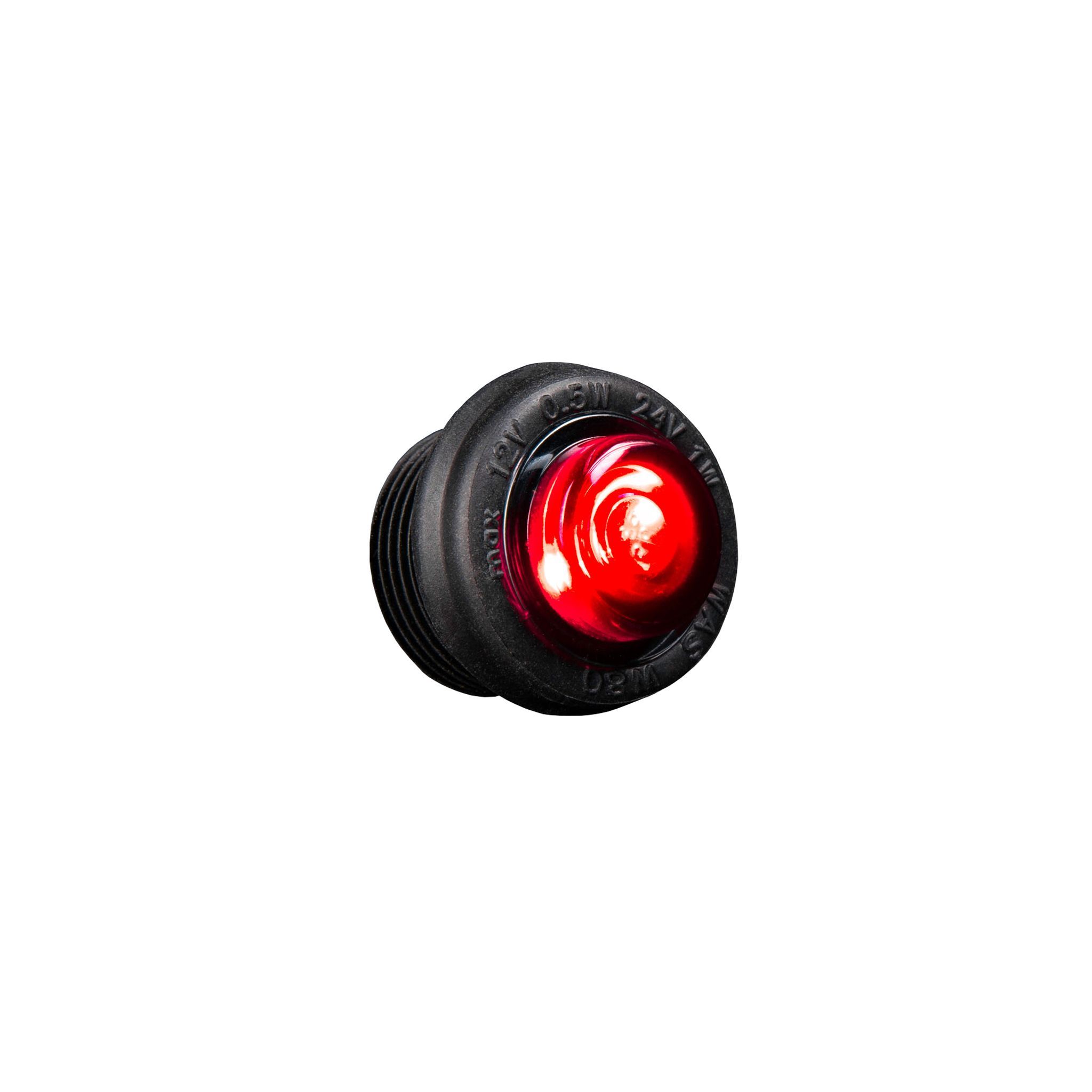 Position light Strands Freedom Black Raven - 12/24V / 1W / 29 mm, Red afbeelding