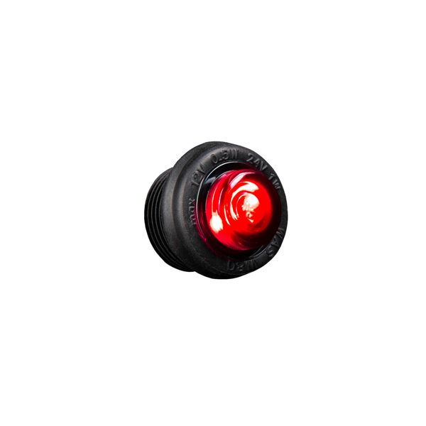 Position light Strands Freedom Black Raven - 12/24V / 1W / 29 mm, Red afbeelding 1