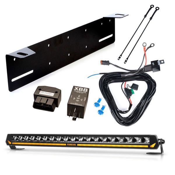 Extraljus PURELUX Panther Aero C540 - Kurvad / 54 cm / 108W, 1 st - Komplett paket + XBB Dongle & PowerUnit