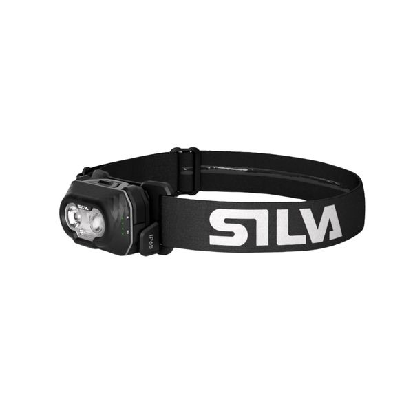 Hodelykt Silva Discover - 500 lm / Batteridrevet, Black
