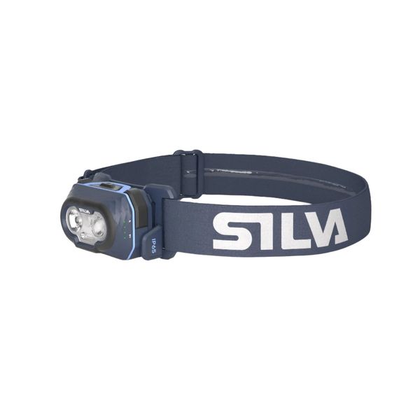 Hodelykt Silva Discover - 500 lm / Batteridrevet, Blue