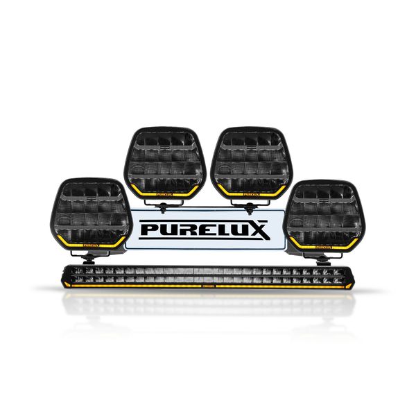 Auxiliary light kit Purelux WRC 13, 1164W / 71 000 lm - Complete set afbeelding 1