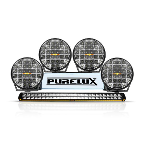 Auxiliary light kit Purelux WRC 14, 1024W / 73 000 lm - Complete set afbeelding 1
