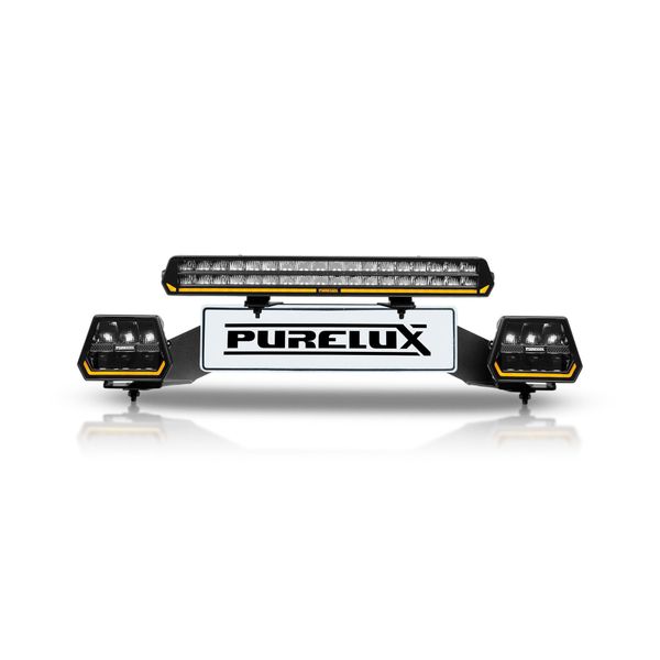 Auxiliary light kit PURELUX WRC 16, 396W / 28 000 lm - Complete set afbeelding 1