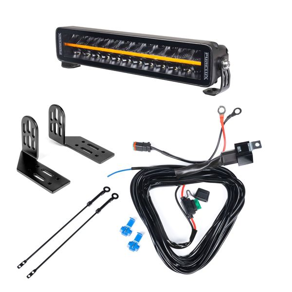 Extraljus PURELUX Black Boost S360 - Rak / 36 cm / 120W, 1 st - Komplett paket (Sidomontering)