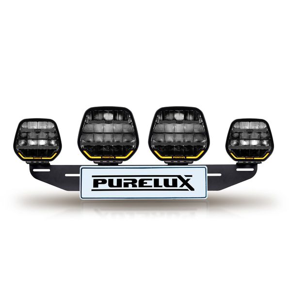 Auxiliary light kit PURELUX WRC 20, 676W / 40 000 lm - Complete set, Black afbeelding 1