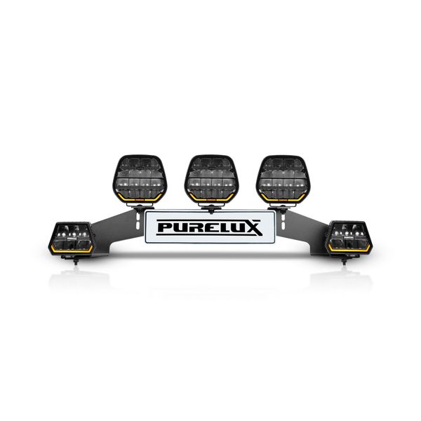 Auxiliary light kit Purelux WRC 22, 564W / 36 000 lm - Complete set, Black afbeelding 1