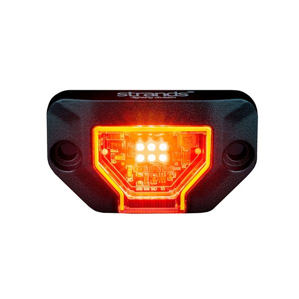 Position light Strands Unity Rock Light - 12/24V / 5-7.8W / 74 mm, Red afbeelding 1