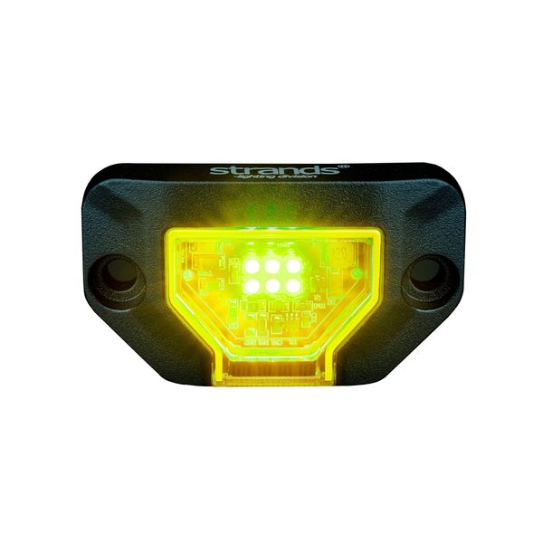 Position light Strands Unity Rock Light - 12/24V / 5-7.8W / 74 mm, Yellow afbeelding 1