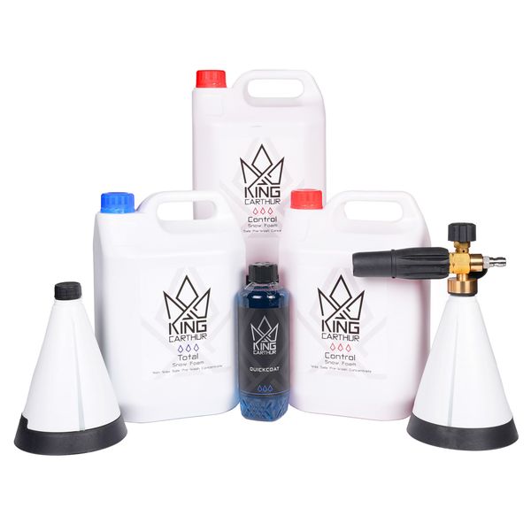 Dr Dirt Vaahdotussetti painepesuriin - DELUXE, Setti ilman adpateria