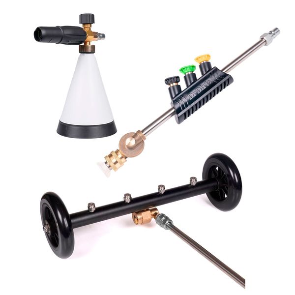 Painepesurin varustesetti Dr Dirt G3, SnapLock, Lisävarustesetti (ilman adapteria)