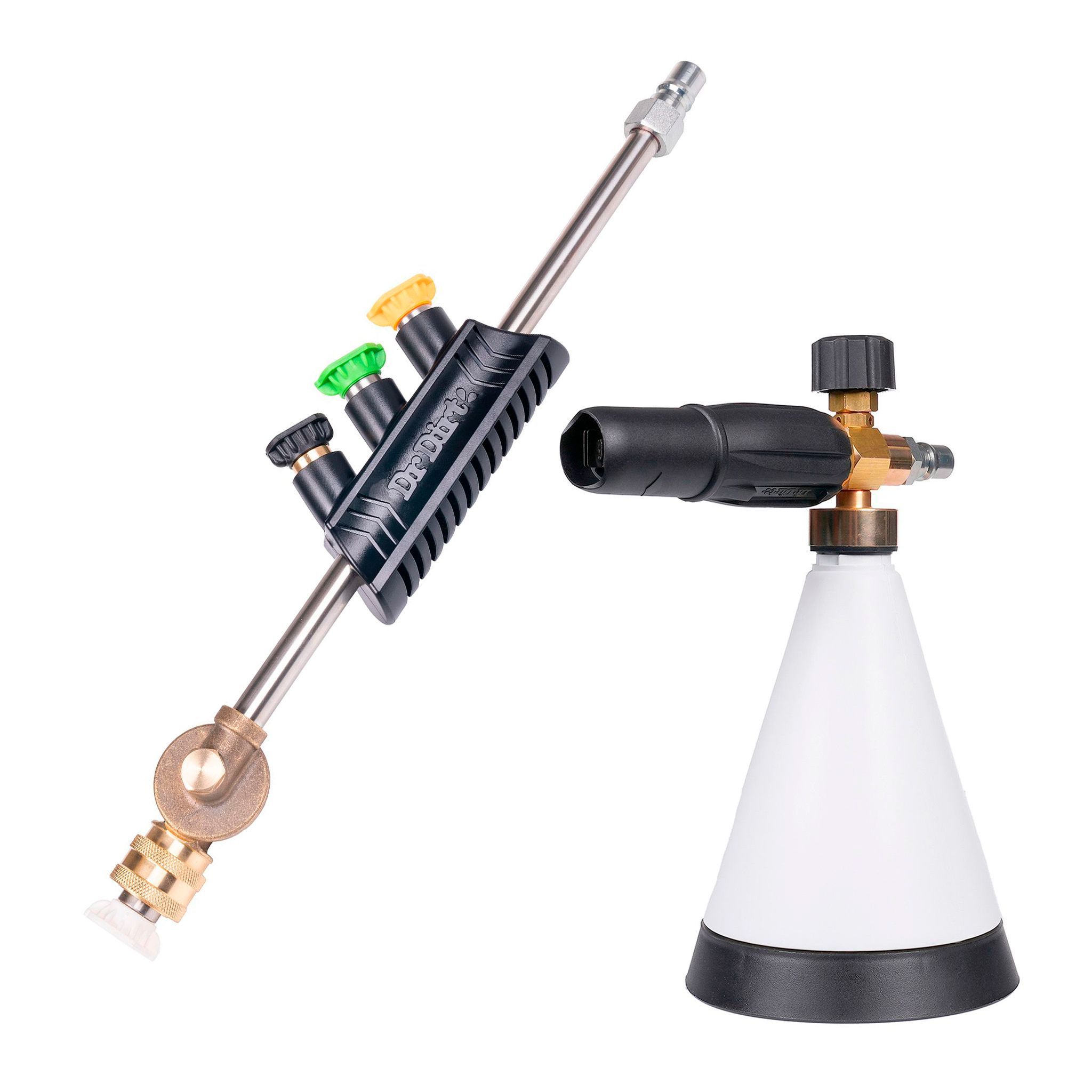 Vaahdotinsetti Dr Dirt G3 - STANDARD, Tarvikesetti (ilman adapteria) | Alk. 69,90 €