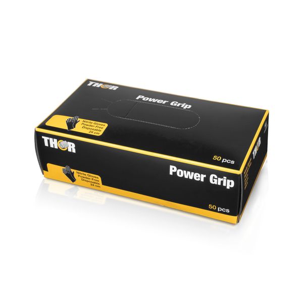 Nitriilihanska Thor Power Grip, 50 kpl, M (50 kpl)
