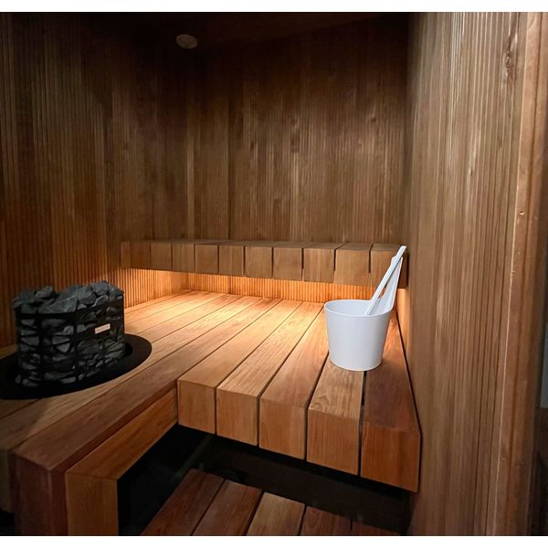 LED strip kit for sauna AGGE - Complete kit, 3000K / 250 cm afbeelding 1