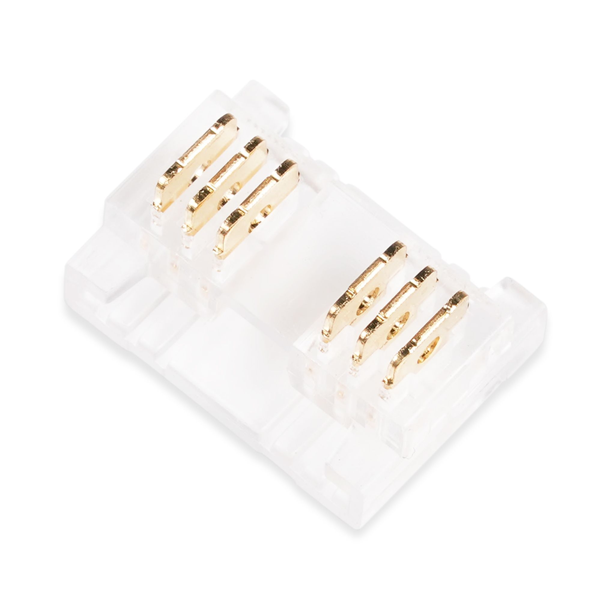 LED strip connector AGGE Strip to Strip, 0 cm, For RGB+CCT strips afbeelding