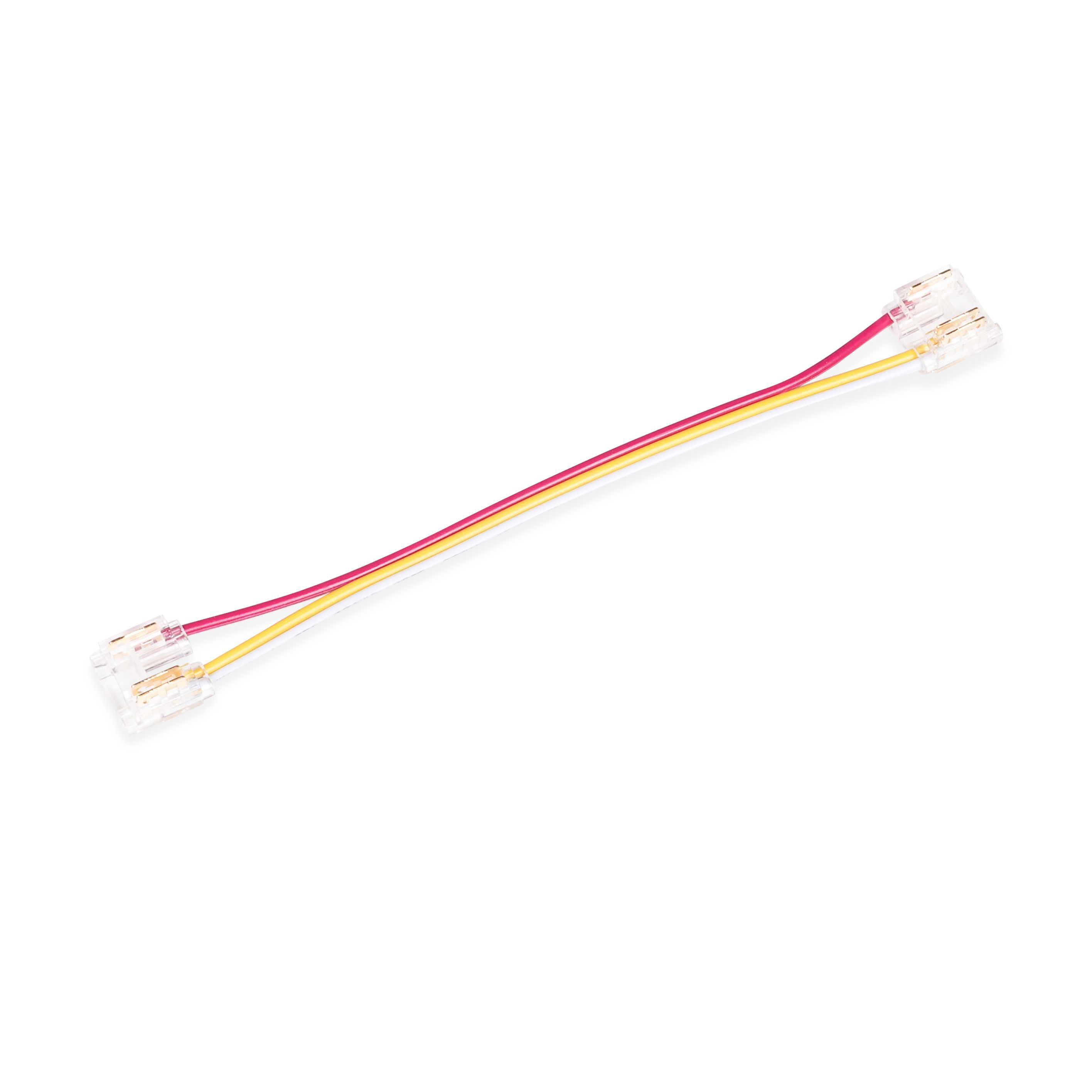 LED strip connector AGGE Strip to Strip, 10cm, For CCT strips afbeelding
