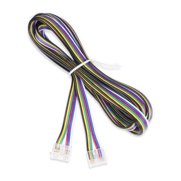 LED strip connector AGGE Strip to Strip, 200cm, For RGB+CCT strips afbeelding