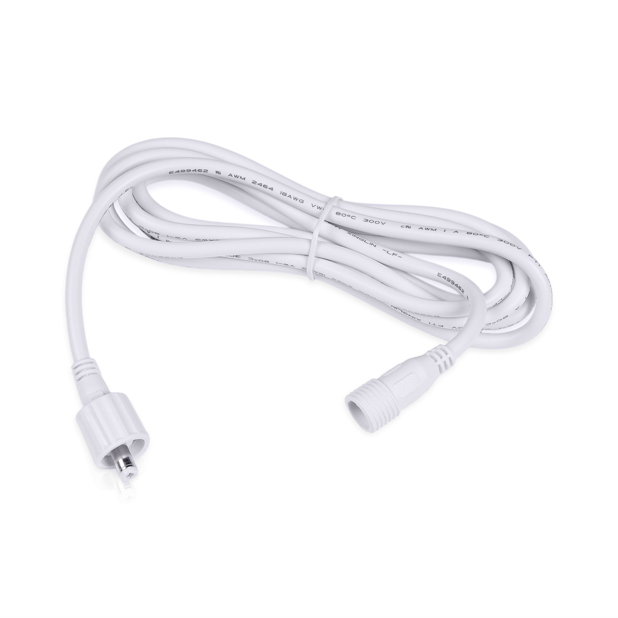 LED strip extension cable AGGE DC female to DC male, Wet rooms (IP65) afbeelding