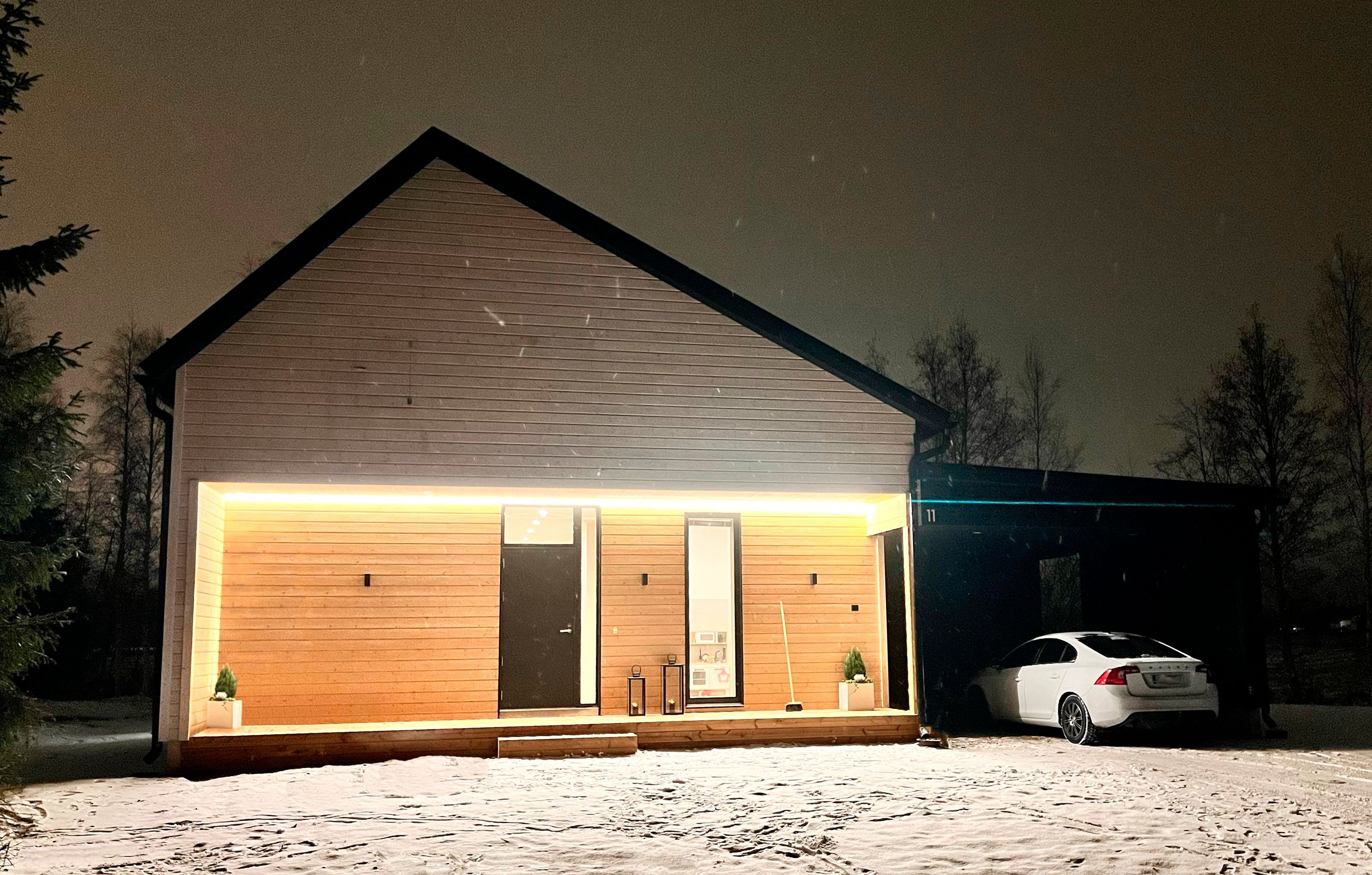 LED strip set for terrace AGGE - Flat surface installation, 5 m / 3000K / 15 W/m afbeelding