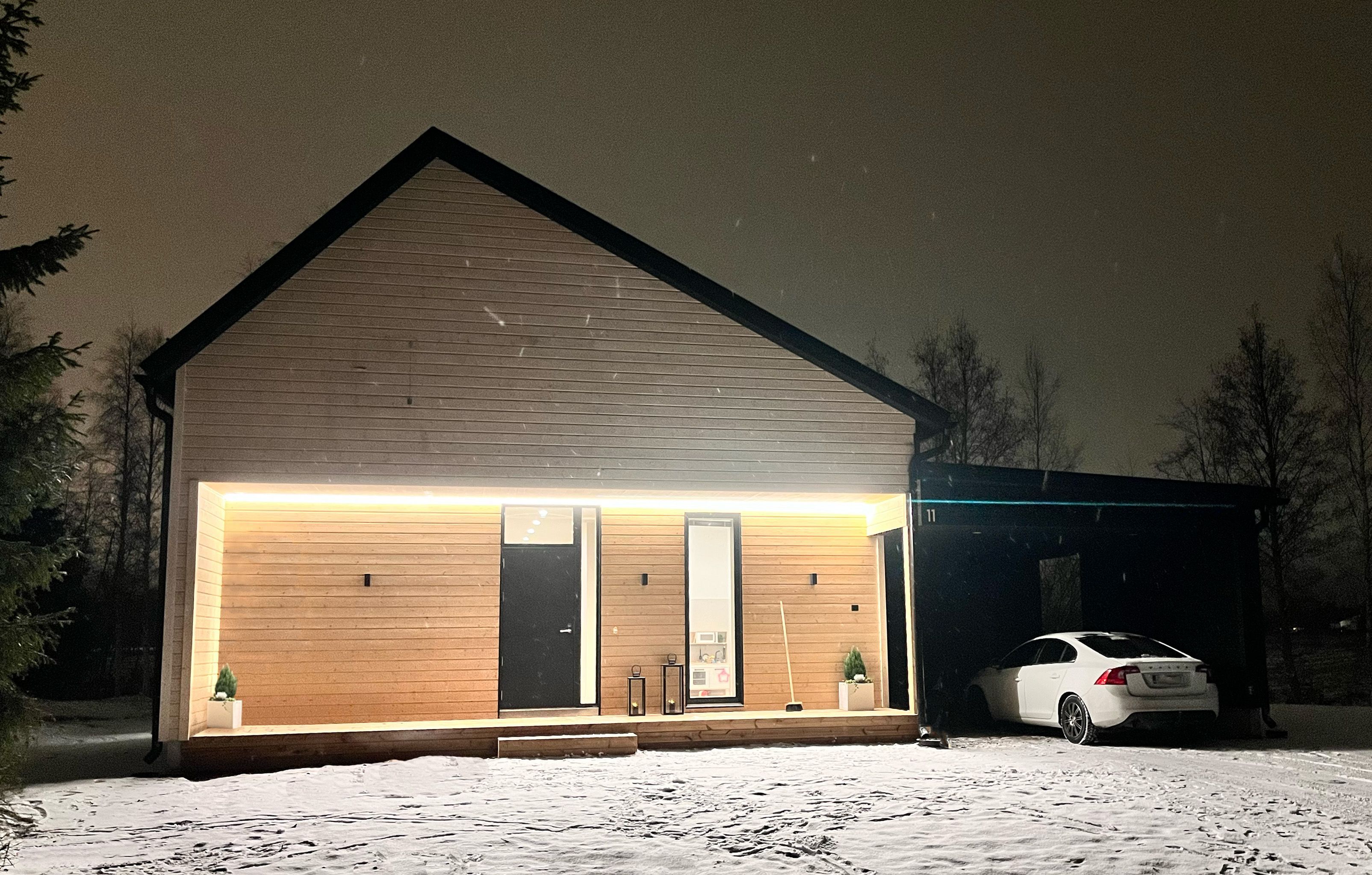 LED strip set for terrace AGGE - Flat surface installation, 5 m / 4000K / 15 W/m afbeelding