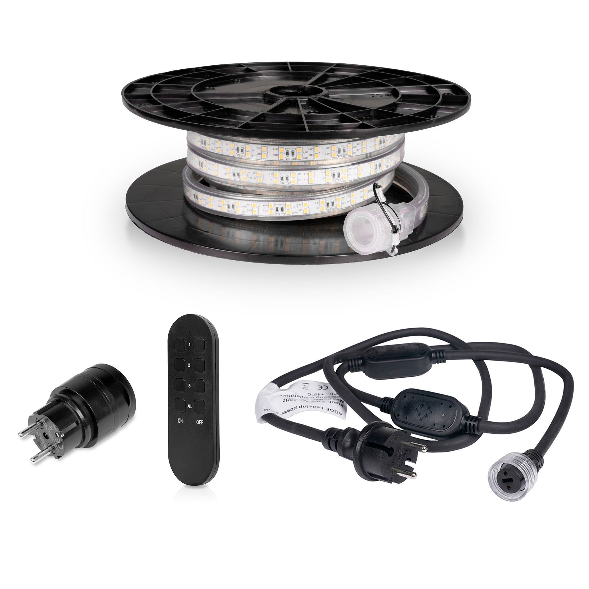 LED strip set for fence AGGE - Complete set, 5m afbeelding