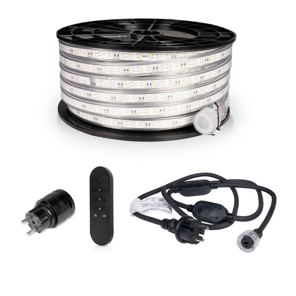 LED strip kit for fence AGGE - Complete set, 25 m afbeelding 1